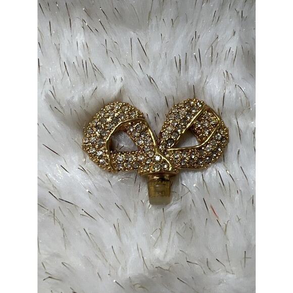 Vintage 1990s Elizabeth Taylor WHITE DIAMONDS‎ Parfum Bottle Topper Stopper ONLY - Picture 2 of 4